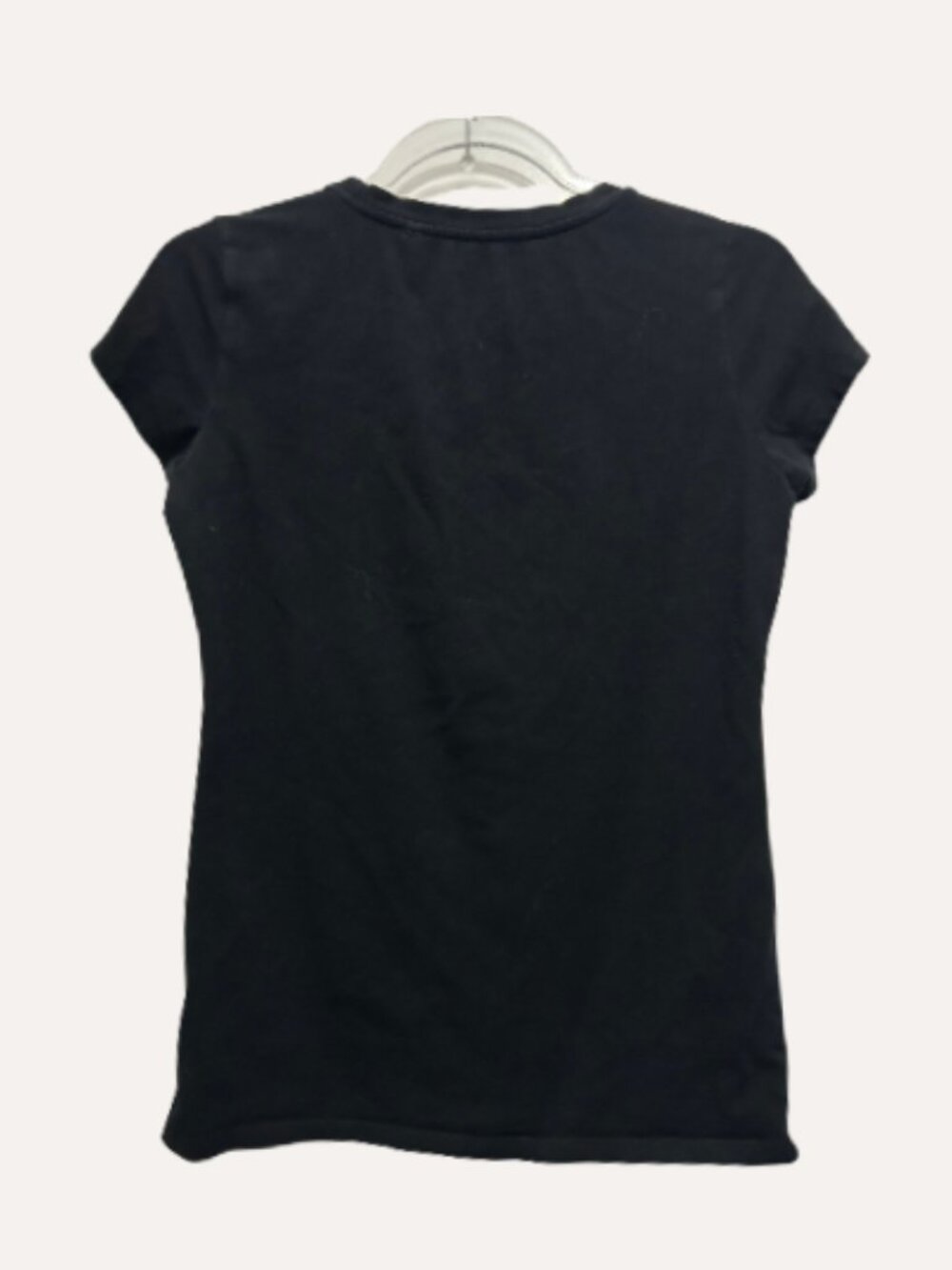 GUESS Black Multicolor Triangle Logo Graphic Tee – Size M - Picture 4 of 4